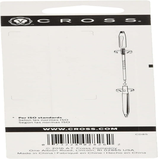 Cross Ballpoint Pen Refill - Black - Broad - Refill for Consistent Ink Flow - Quick-Drying &