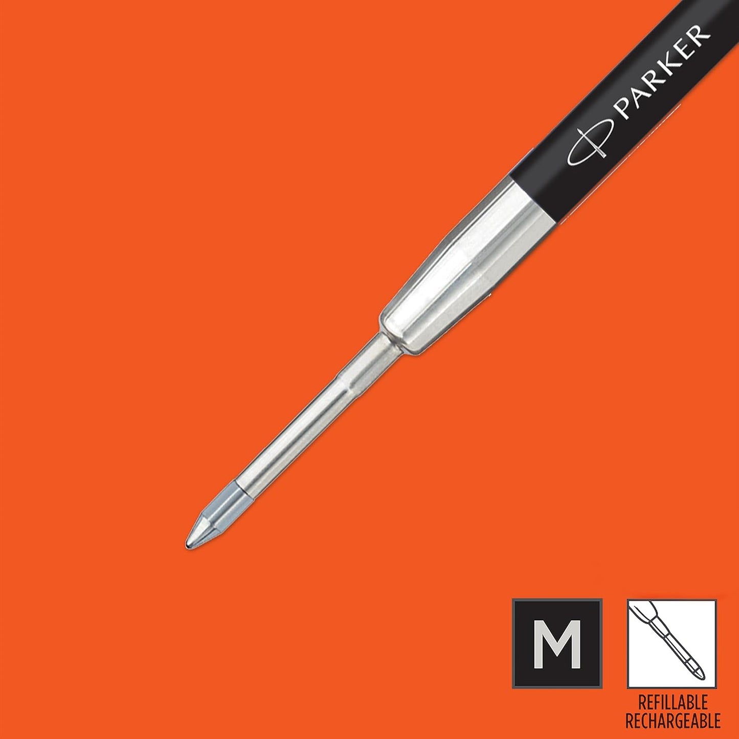 Parker Jotter Originals Gel Pen Refills | Smooth Blue Gel Ink Refills | Medium Tip (0.7mm) | 2 Count