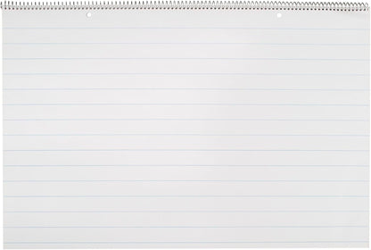 School Smart Chart Tablet, 24 x 16 Inches, 1 Inch Rule, 25 Sheets
