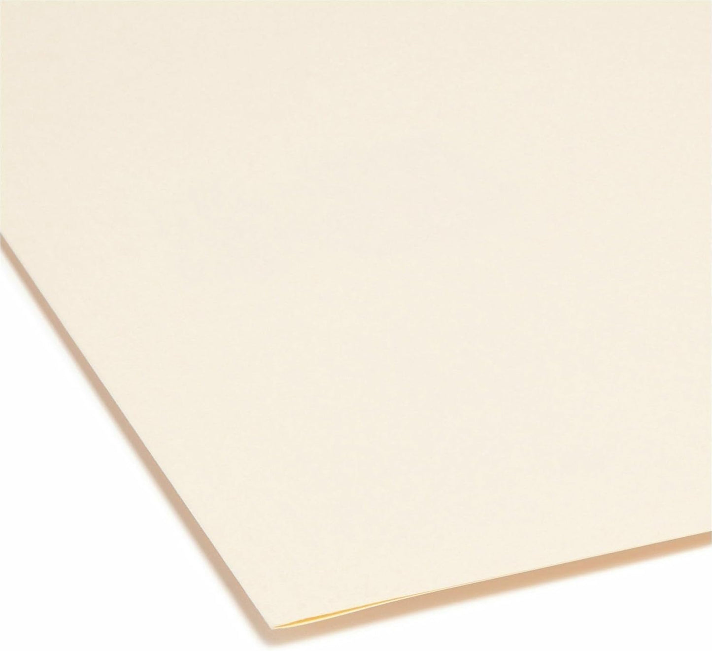 Smead SuperTab File Folder, Oversized 1/3-Cut Tab, Letter Size, Manila, 100 Per Box (10301)