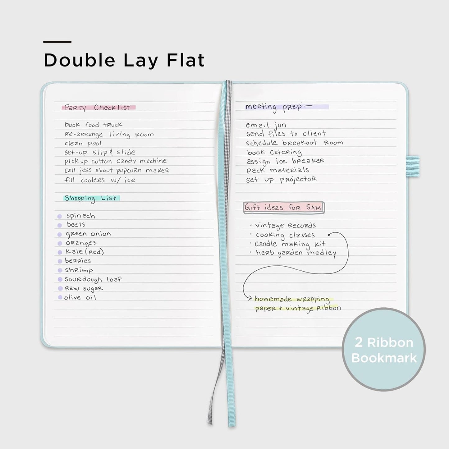 &And Per Se Lined Journal Notebook, 160 Pages, A5 5.7 x 8 inches College Ruled Thick Paper Notebook Journals for Writing, Hardcover Notebooks for Women Men Office School (1 Pack, Green) - Colors B