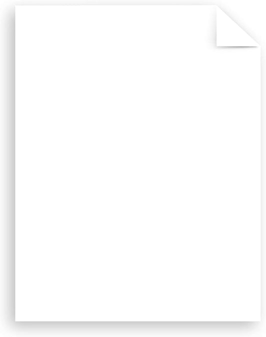 Neenah Cardstock, Mediumweight, 365 Sheets, 90 lb/163 gsm, 94 Brightness, 8.5" x 11" - MORE SHEETS! (91634), 1 Ream