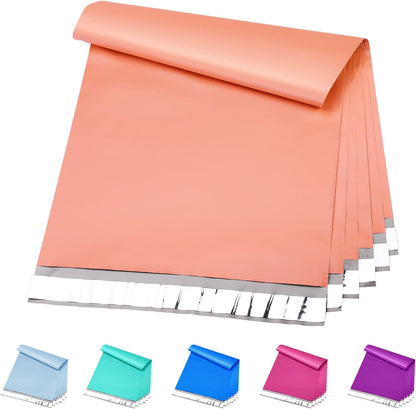 Metronic Poly Mailers 10x13 300 Pcs, Small Shipping Bags for Clothes, Shipping Envelopes for Small Business, Strong Adhensive Mailing Bags, Haze Blue