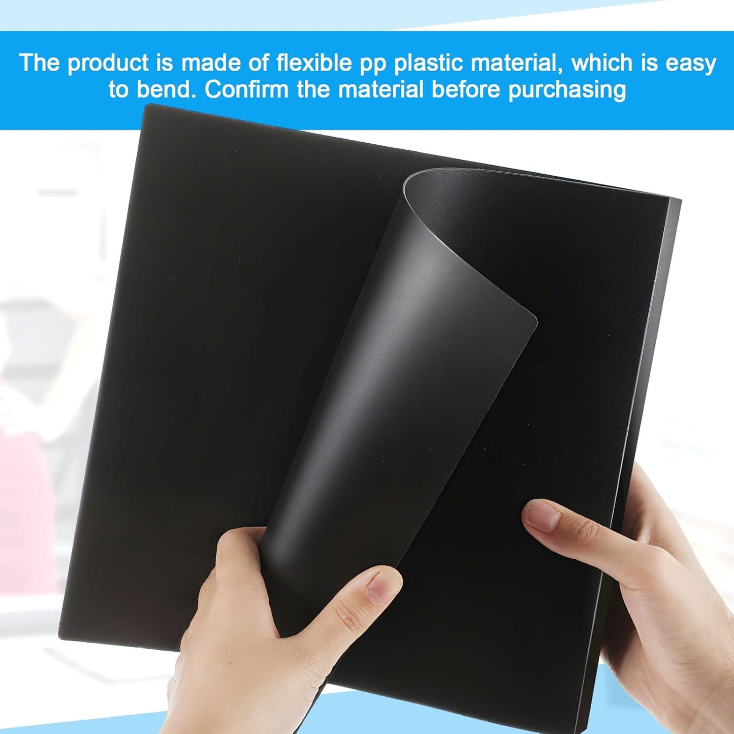 Henoyso 6 Pcs 2 Inch Mini 3 Ring Binders with Clear Front View Cover, Round Ring Blue A5 Binders Bulk Pack for School Office, Holds up to 490 Sheets, 5.5 x 8.5 Paper Half Letter Pages Organizer