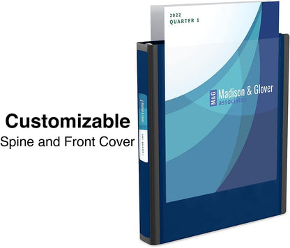 Staples Better Binder 2-Inch D-Ring View Binder, Reinforced Spine, Holds Up to 540 Sheets, Teal, for Office & School