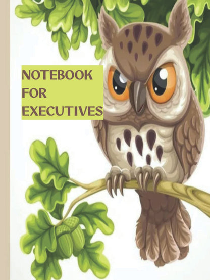 Executive Notebook: Hardcover 250 pages 8.25 x 11 inches Notebook/Journal