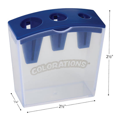 Colorations Universal Crayon Sharpener - Classroom Essentials, Arts and Craft Supplies Ages 3+