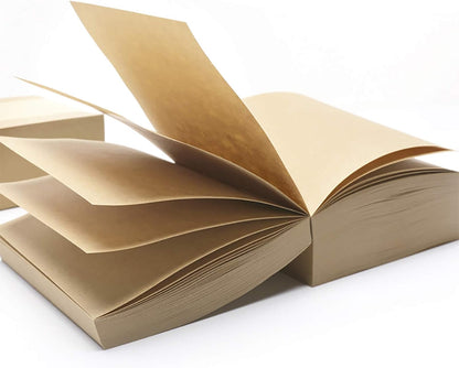 VANRA Note Cube 4 x 4 Inch (Not Sticky) Memo Cube Refill (No Holder) Tear-Off Pages (Not Loose) Blank Scratch Pads, 400-Sheets/Cube (Ivory White)