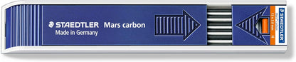 Staedtler Mars Carbon Lead, 2mm, H, 12 Lead (200-H)