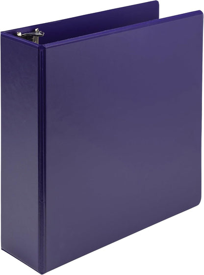 Samsill Plant-Based 2 Inch Durable Round Ring, View Binder, Eco-Friendly, USDA Certified Biobased, Single, Turquoise