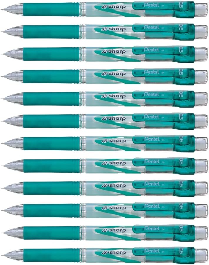 .e-Sharp Mechanical Pencil (0.7mm), Blue Accents