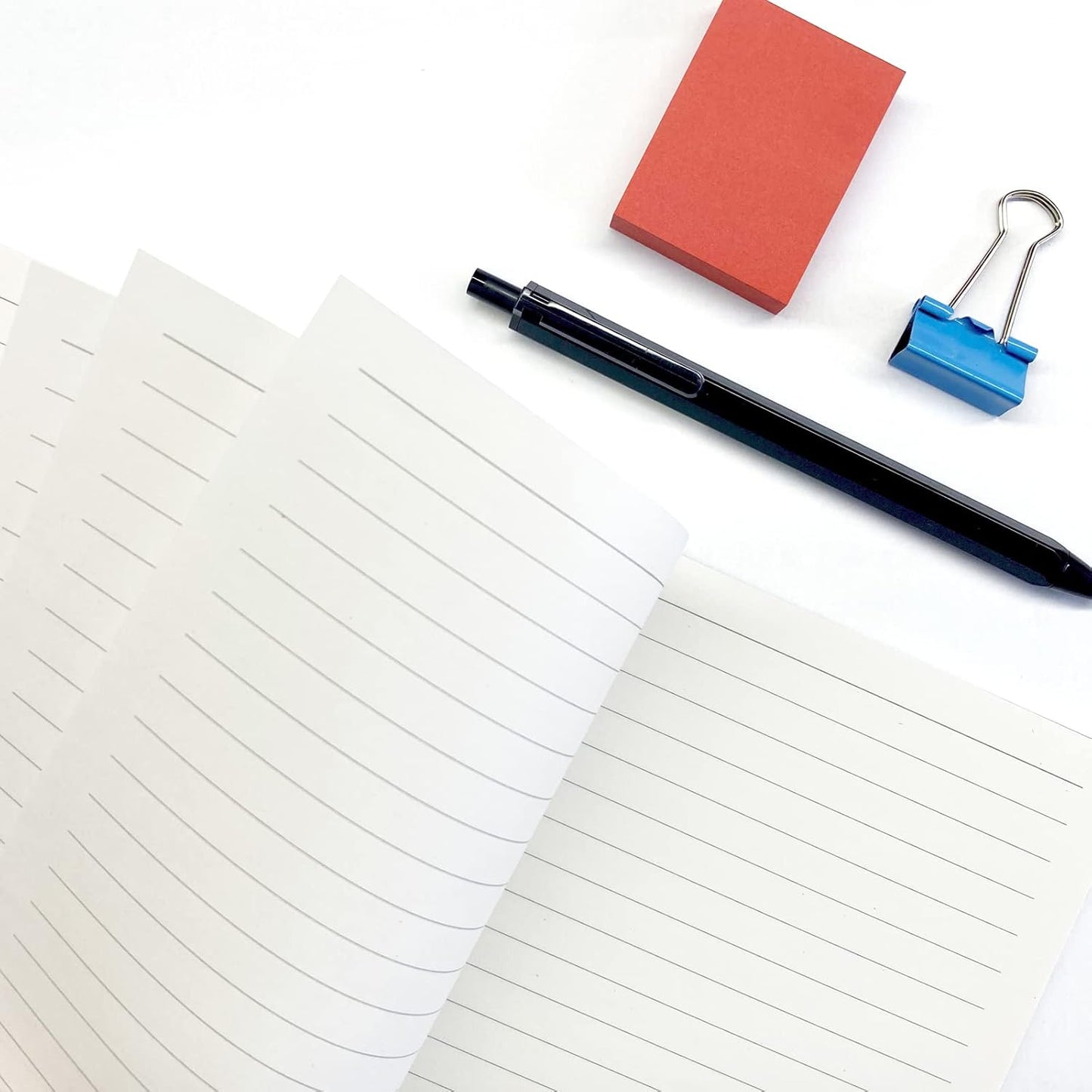 Ykimok 3 Pack College Ruled Notebook, Soft Yellow Cover Spiral Notebook, Memo Notepad Sketchbook, Students Office Business Diary Spiral Book Journal,100 Pages, 50 Sheets, 7.48 x 5.11 Inch