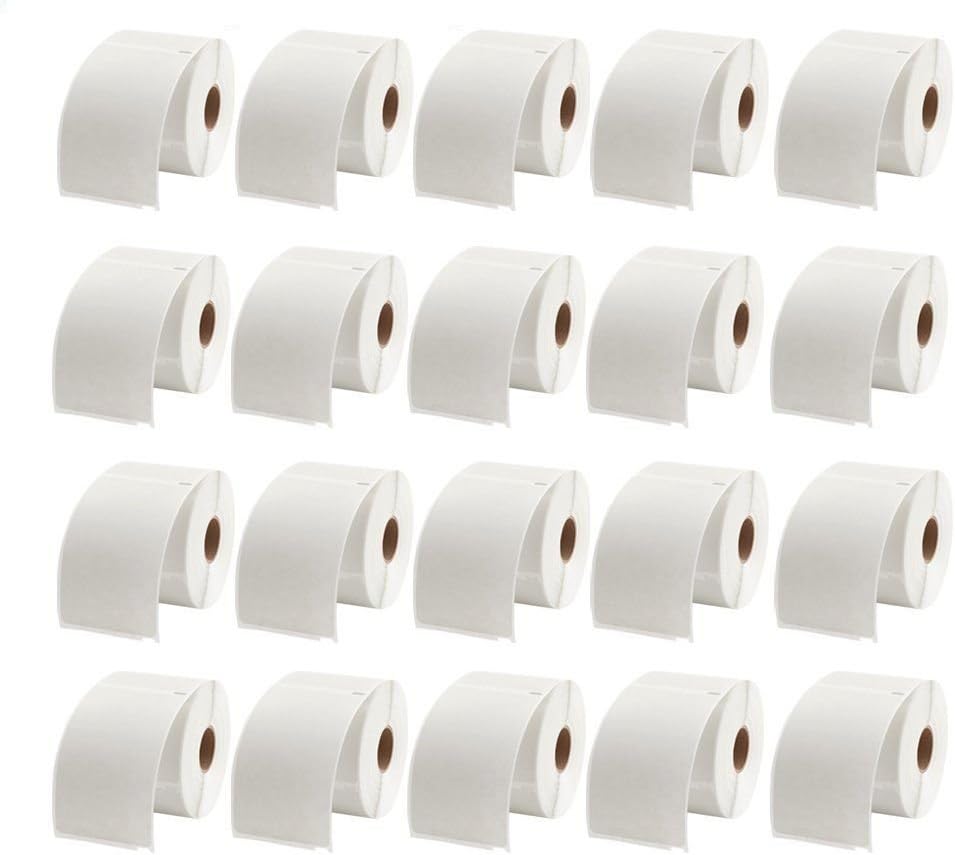 MFLABEL 4x6 Thermal Shipping Labels - 2 Rolls of 250, Perforated & Smudge-Proof Direct Thermal Labels Compatible with Rollo, Zebra, for Amazon UPS FedEx Shopify