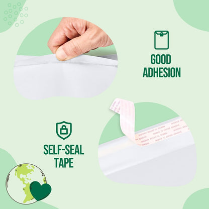 Fuxury Kraft Bubble Mailer 4x8” 50Pack Padded Envelopes Usable Size 4x7" Strong Adhesion Thick Bubble Envelopes Waterproof Cushioned Bubble Mailers Packaging for Small Business #000 Yellow