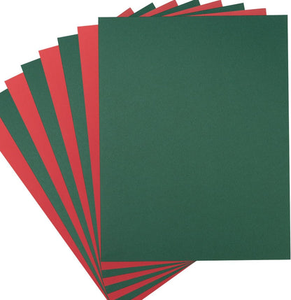 30 sheets Cardstock Paper 8 1/2 x 11 Inches for Crafts and Invitations (White/Red/Blue)