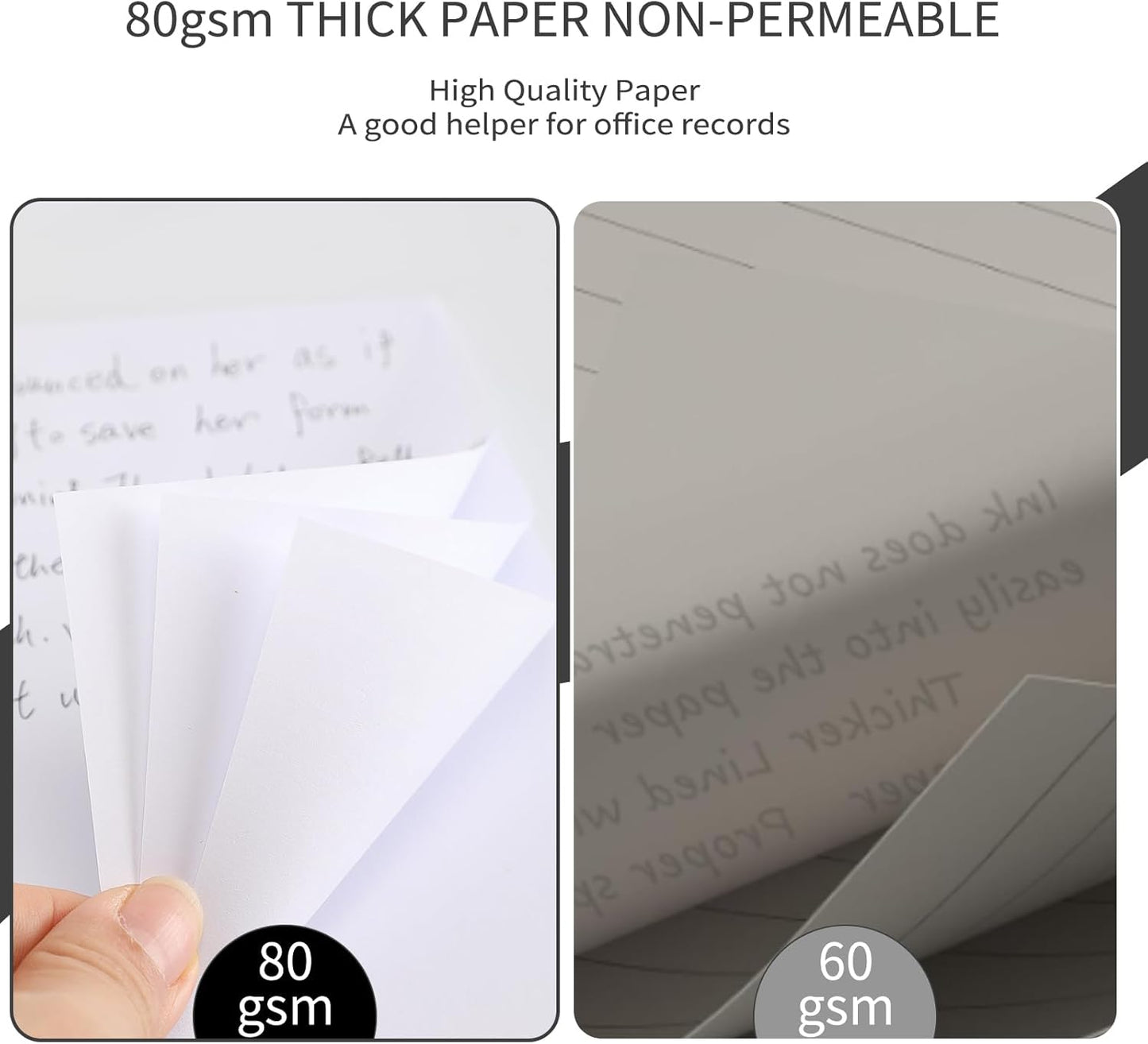 QiCheng Note Pads Memo Pads Small Notepad 50 Sheets 4X6 note pad Scratch Pads for Writing Blank Scratch Pads (12)