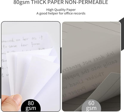 QiCheng Note Pads Memo Pads Small Notepad 50 Sheets 4X6 note pad Scratch Pads for Writing Blank Scratch Pads (12)