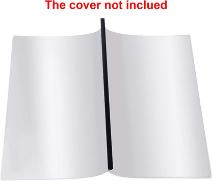 Outus 30 Pieces Binding Bars Slide Grip Binding Bars for Office Report Cover, A4 Size, 30 Sheets Capacity, 12 Inch (Black)