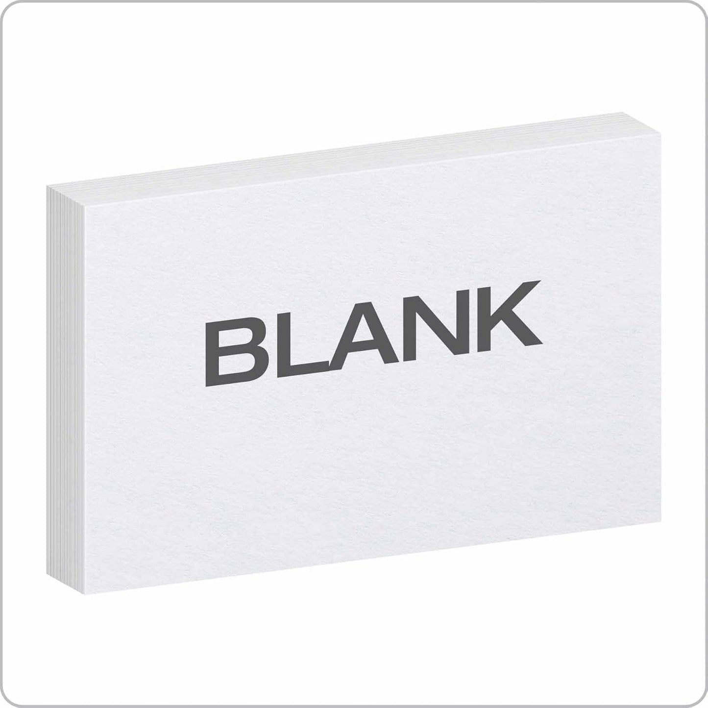 Oxford 50EE Blank Index Cards, 5" x 8", White, 500 Cards (5 Packs of 100) (50)