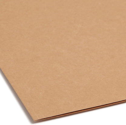 Smead Fastener File Folders, Reinforced 1/3-Cut Tabs, 2 Fasteners, Letter Size, Blue, 50 per Box (12040)