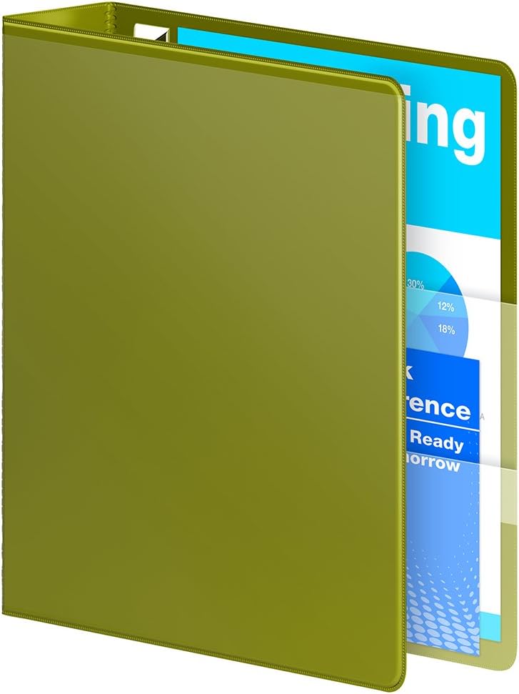 Wilson Jones 3 Ring Binder 4 Inch, Ultra Duty D-Ring View Binder with Extra Durable Hinge, Customizable, Black (W86641)