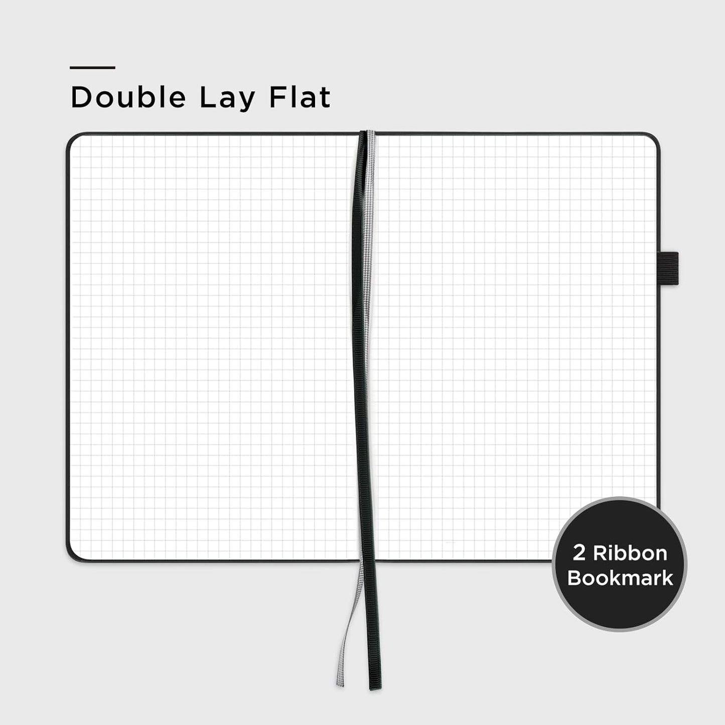 &And Per Se Lined Journal Notebook, 160 Pages, A5 5.7 x 8 inches College Ruled Thick Paper Notebook Journals for Writing, Hardcover Notebooks for Women Men Office School (1 Pack, Green) - Colors B