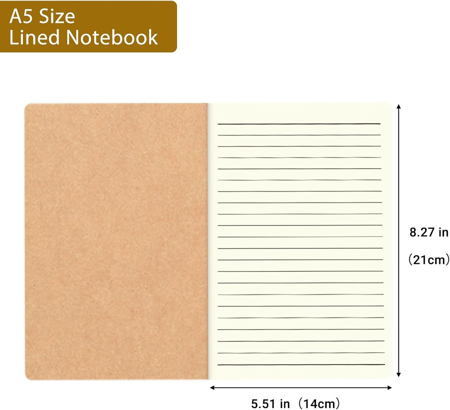 zmybcpack 12 Pack 8.5x11 inch Large Lined Notebook Journals Bulk, 32 sheets / 64 Pages, Sketchbook Composition Notebook Journals Subject Notebooks Planner for College Students Office