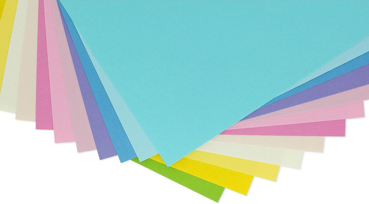Accent Design Paper Accents Cardstock Pad Spring Assortment, 5x7, 48pc, 5x7 Cardstock, Card Stock 5 x 7, 5x7 Cardstock Paper, Paper, Card Stock, for Invitations