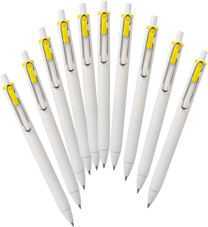 Mitsubishi Pencil Uni-Ball One Gel Ballpoint Pen Refill, 0.38, Black, 10 Pieces, Hako UMR38S.24