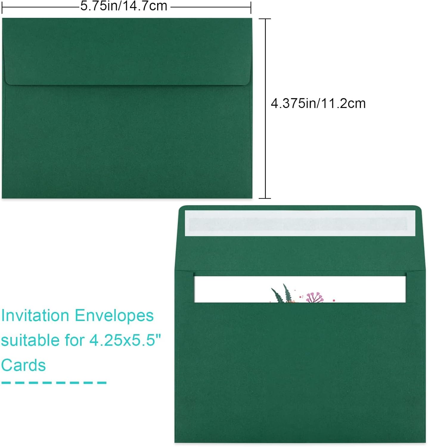 Joyberg 72 Packs #10 Envelopes, Business Envelopes, Envelopes Self Seal, Security Envelopes, Peel and Seal Closure, Size 4-1/8 X 9-1/2 Inches, White, 26LB