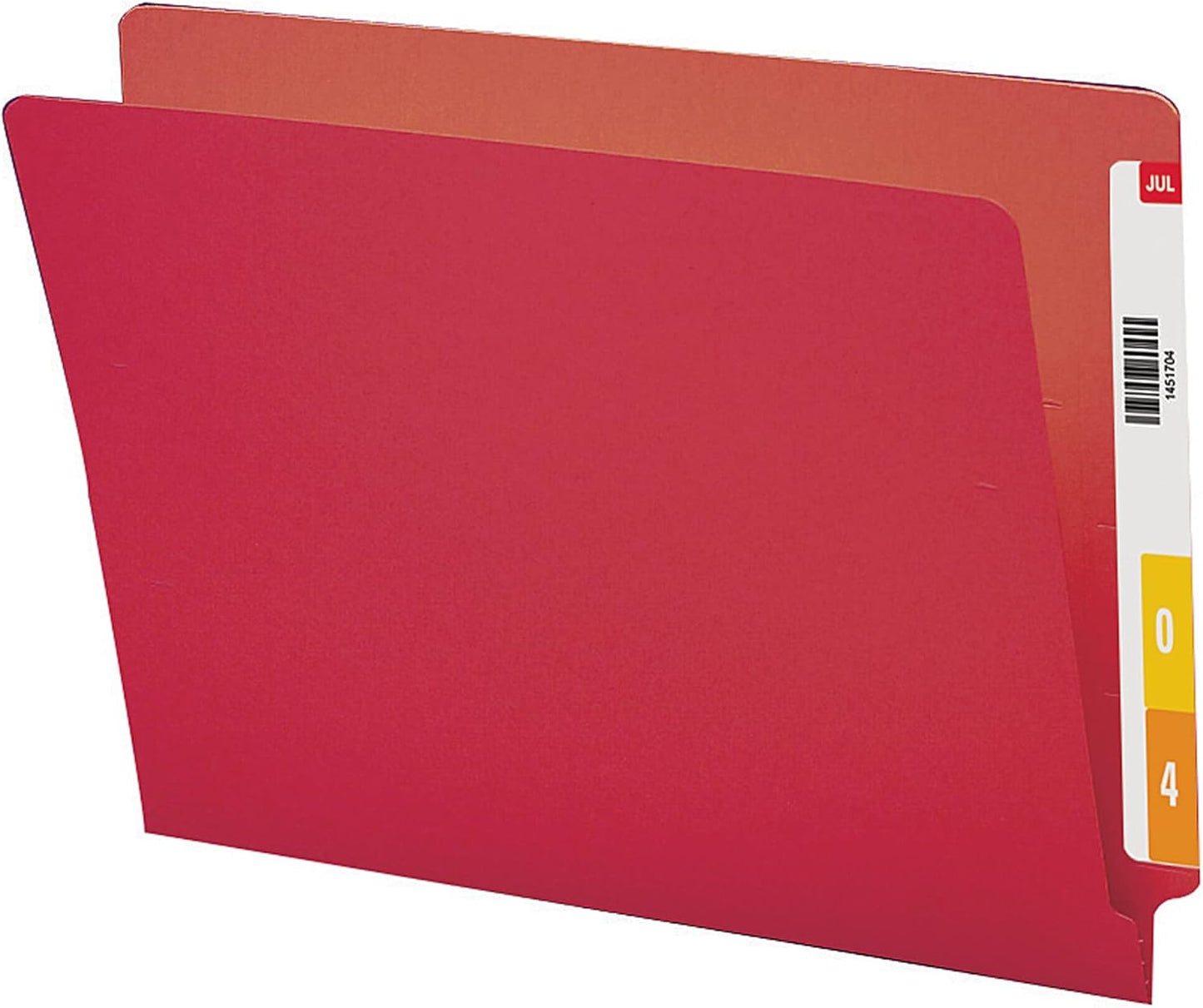 Smead End Tab File Folder, Shelf-Master Reinforced Straight-Cut Tab, Letter Size, Green, 100 per Box (25110)