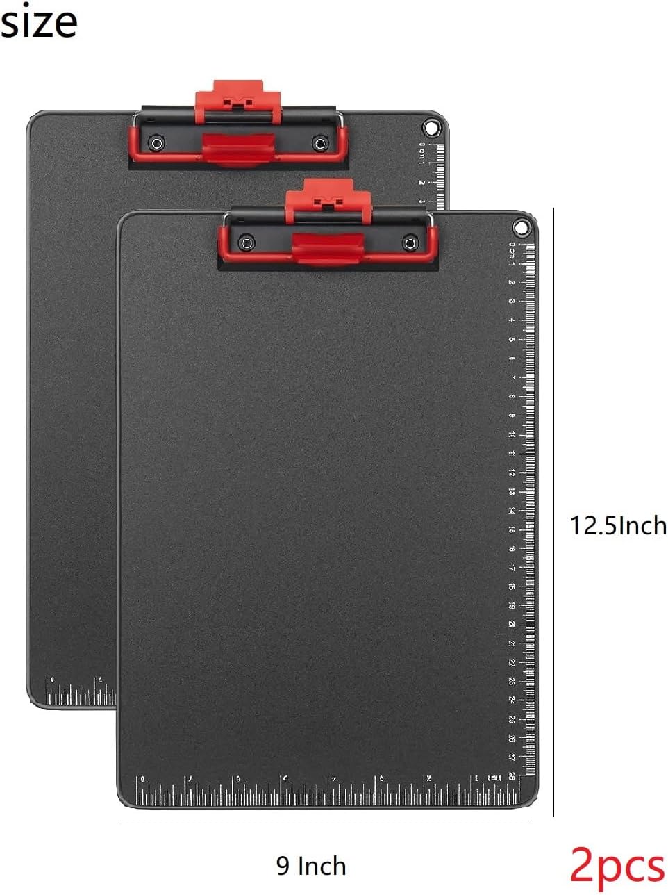 Clipboards with Pen Holder A3 Size 11 x 17 Inch Aluminum Protection Edge Clip Board for Classrooms, Offices, School, Doctor, Coaches [Upgraded Clip] (1 Pack)