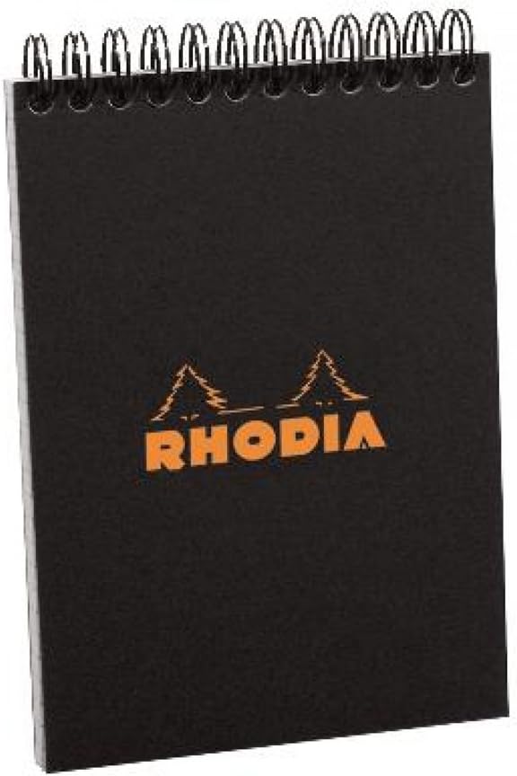 Rhodia Wirebound Pad 8.25x11.75, Lined, Orange