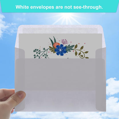 Joyberg 72 Packs #10 Envelopes, Business Envelopes, Envelopes Self Seal, Security Envelopes, Peel and Seal Closure, Size 4-1/8 X 9-1/2 Inches, White, 26LB