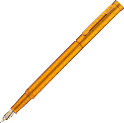 Hongdian Matte Black Forest Rollerball Pen with Schmidt Black Ink Refill, Classic Design with Metal Case for Business Signature