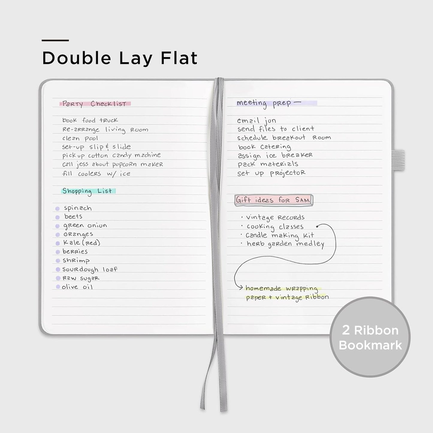 &And Per Se Lined Journal Notebook, 160 Pages, A5 5.7 x 8 inches College Ruled Thick Paper Notebook Journals for Writing, Hardcover Notebooks for Women Men Office School (1 Pack, Green) - Colors A