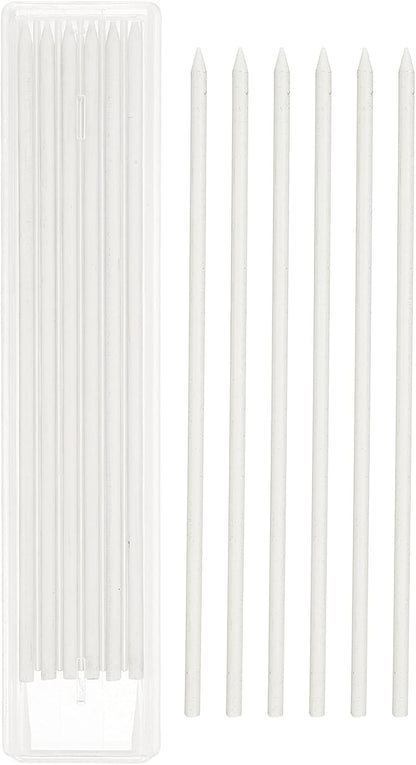 PATIKIL 12Pcs 2.8mm Carpenter Pencil Lead Refills, Solid Dry Pencil Refills Break Resistant Lead Refill for Mechanical Carpenter Construction Pencils Art Drafting, Multicolor