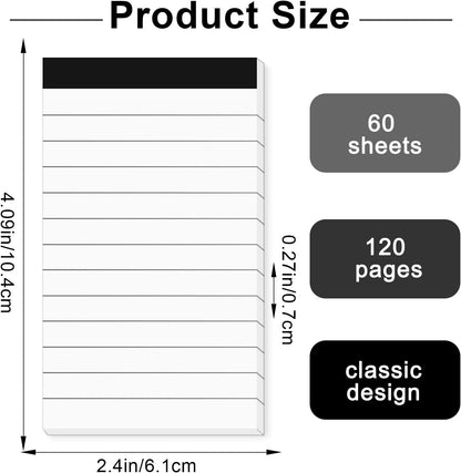 amassan Metal Small Notebook, Mini Notepad, Small Pocket Notepad Aluminum Note Case with Mini Metal Pen and 60-Page Sheets - Memo Books Note Pads(Gold)
