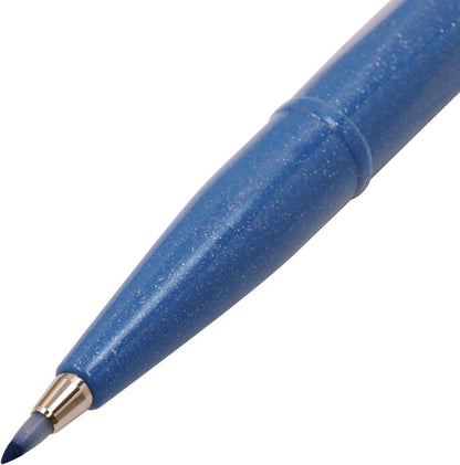 Pentel Fude Touch Sign Pen, Pink, Felt Pen Like Brush Stroke (SES15C-P)