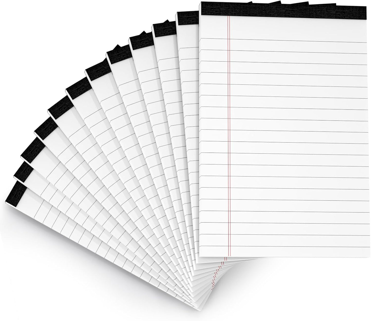 Small Note Pads 4x6 Mini Notepads 4x6 Lined Writing Pads of Paper 4x6 Memo Pads 4x6 Small Paper Pads 4 x 6 Scratch Pads 4x6 Server Pads 4x6 Small Pocket Notebook 6 Pack Server Note Pads 30 Sheets/Pad