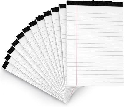 Small Note Pads 4x6 Mini Notepads 4x6 Lined Writing Pads of Paper 4x6 Memo Pads 4x6 Small Paper Pads 4 x 6 Scratch Pads 4x6 Server Pads 4x6 Small Pocket Notebook 6 Pack Server Note Pads 30 Sheets/Pad
