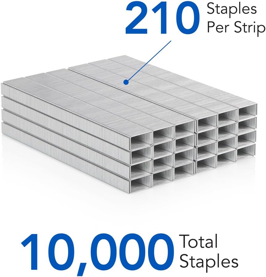 Swingline Staples, 5 Pack, S.F. 4, Premium, 1/4" Length, 210/Strip, 5000/Box (35481)