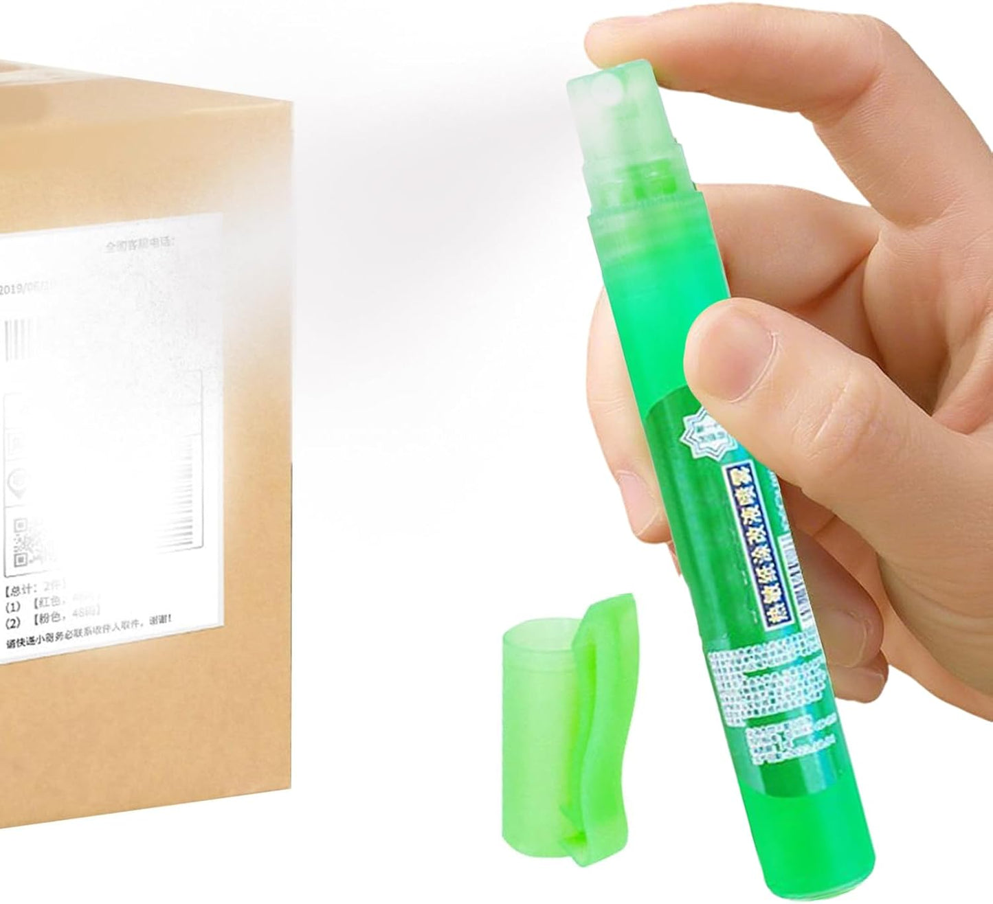 Thermal Paper Privacy Eraser - White Out Correction Fluid For Document Labels Package Shipping Address, Quick Dry Information Smear For Identity Protection, Confidential Data Cover Up Pen 10ml 2 Pack