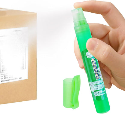 Thermal Paper Privacy Eraser - White Out Correction Fluid For Document Labels Package Shipping Address, Quick Dry Information Smear For Identity Protection, Confidential Data Cover Up Pen 10ml 2 Pack