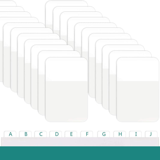 Sticky Index Tabs Page Marker Pop-up Page Flags Sticky Notes Tabs 1.6 x 1 Inch, White (1200 Pieces)