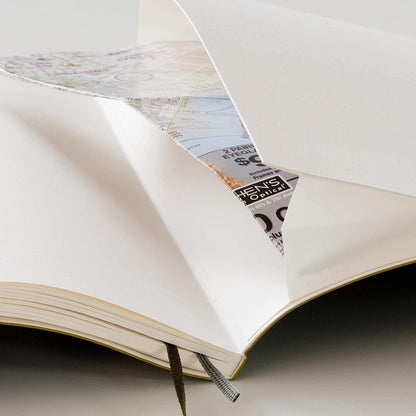 LEUCHTTURM1917 - Notebook Softcover Paperback B6+ - 123 Numbered Pages for Writing and Journaling (Ruled, Rising Sun)