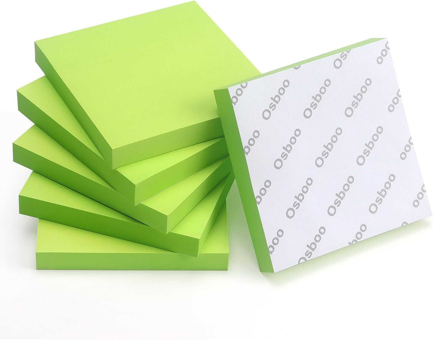 Sticky Notes 3x3 Self-Stick Notes Pads with 6 Bright Colors, Easy to Post for Office, Shool, Home, 6 Pads/Pack, 100 Sheets/Pad (Purple)