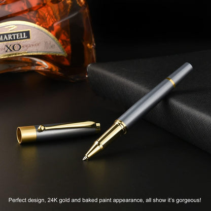 YIVONKA Ballpoint Pen Black Refill,Luxury Ballpoint Line width 0.5mm,Best Ball Pen Gift Set for Men & Women Professional Executive,Office,Nice BallPens Classy Gift Box (Black)