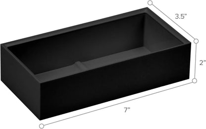 Bostitch Office Konnect Desk Organizer Accessory Tray, Stacks for Desktop Storage, Black