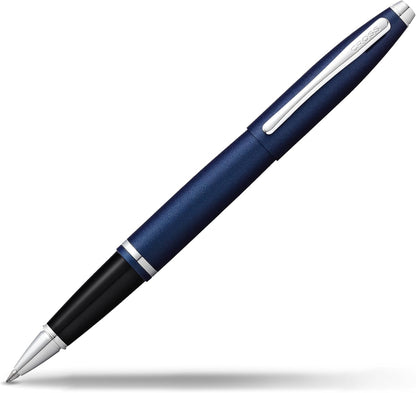 Cross AT0115-18 Calais Matte Metallic Rollerball Pen, Midnight Blue